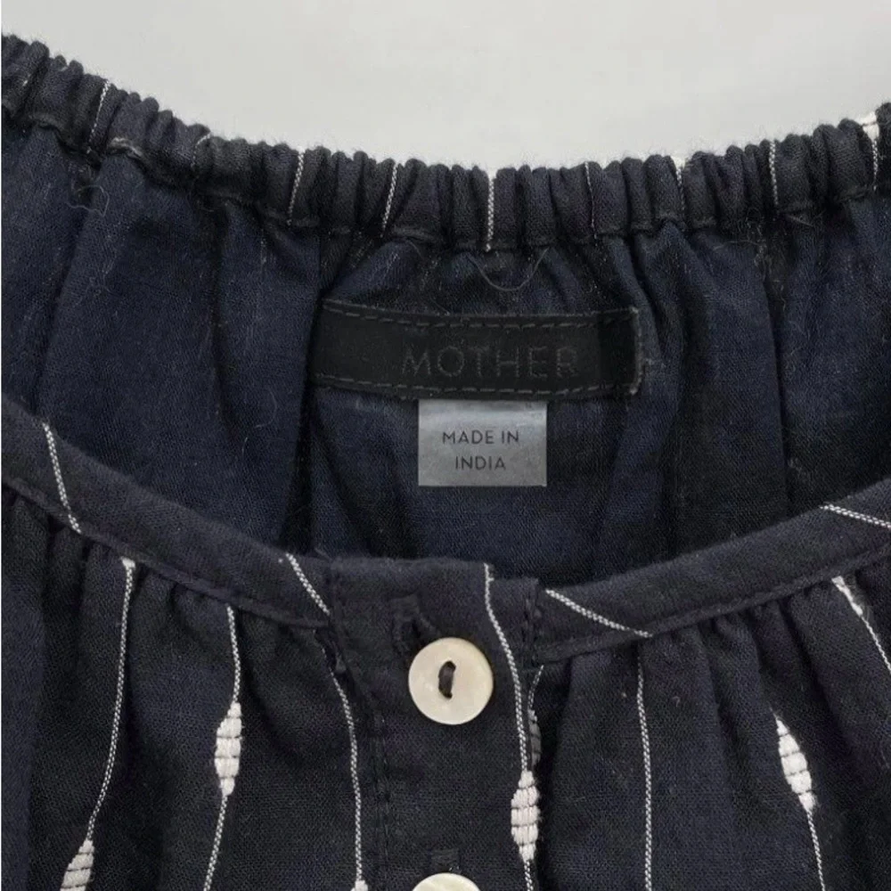 MOTHER The Run Wild Dot Line Cotton Dress - Picture 5 of 7